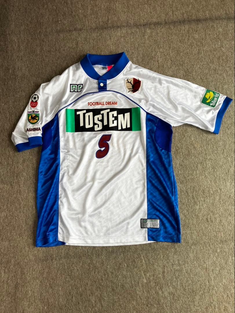 98年　ピンクタグ　鹿島アントラーズユニホーム