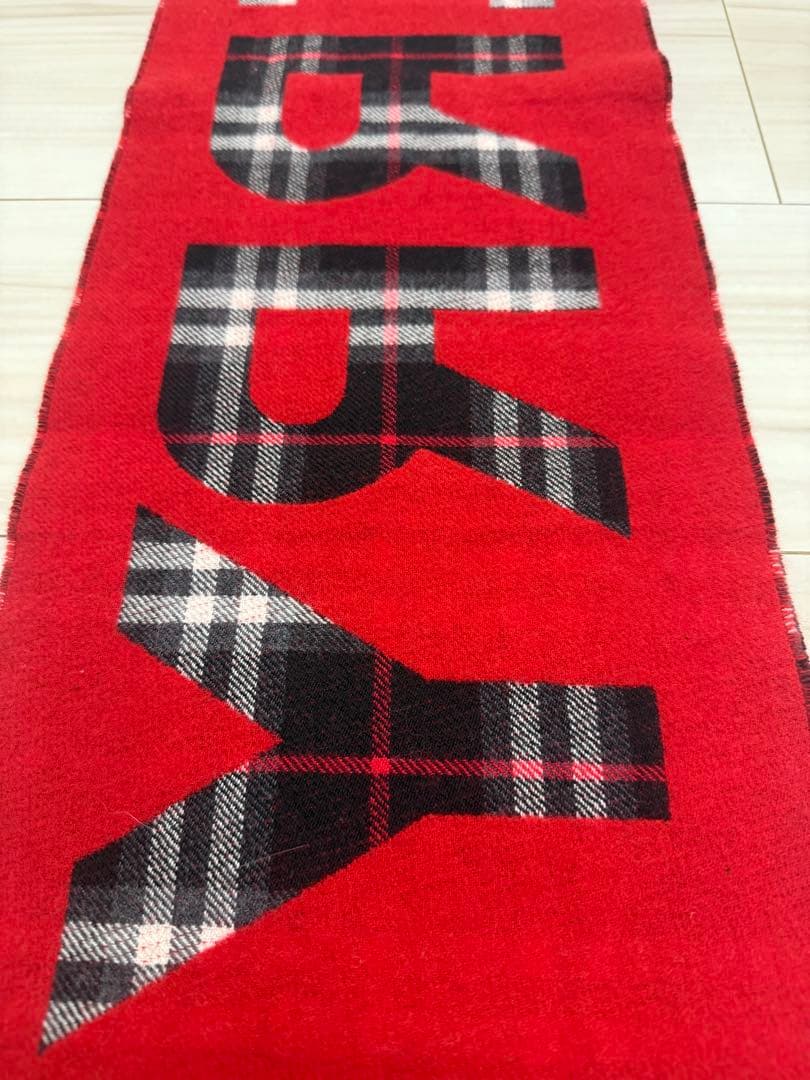 バーバリー　マフラー　 ストール　 リバーシブル　8015183