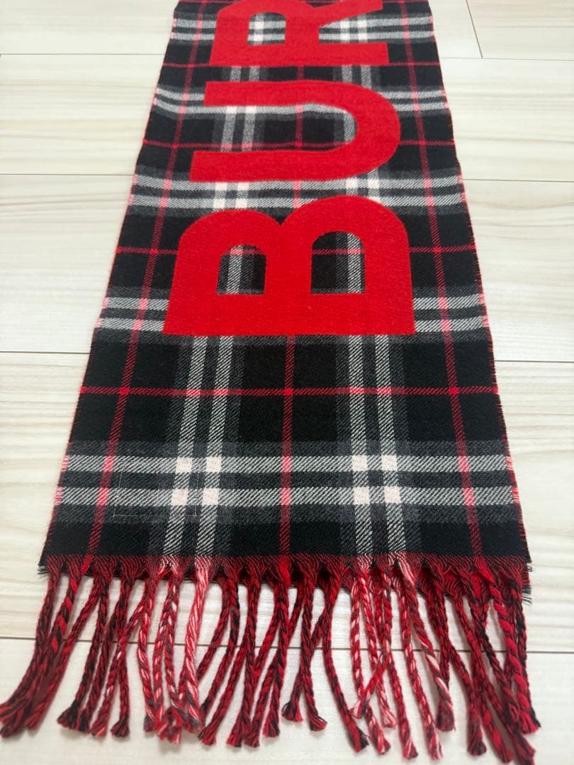 バーバリー　マフラー　 ストール　 リバーシブル　8015183