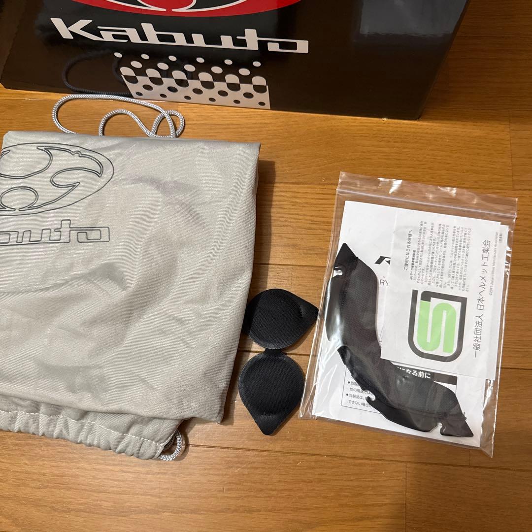 ogk ryuki Lサイズ　ほぼ未使用　ホワイト