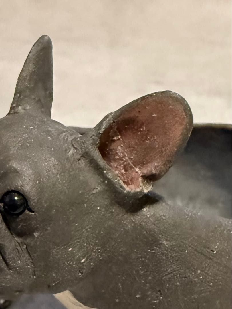 【激レア 入手困難】ゆとり炉　入れ物　器　フレンチブルドッグ