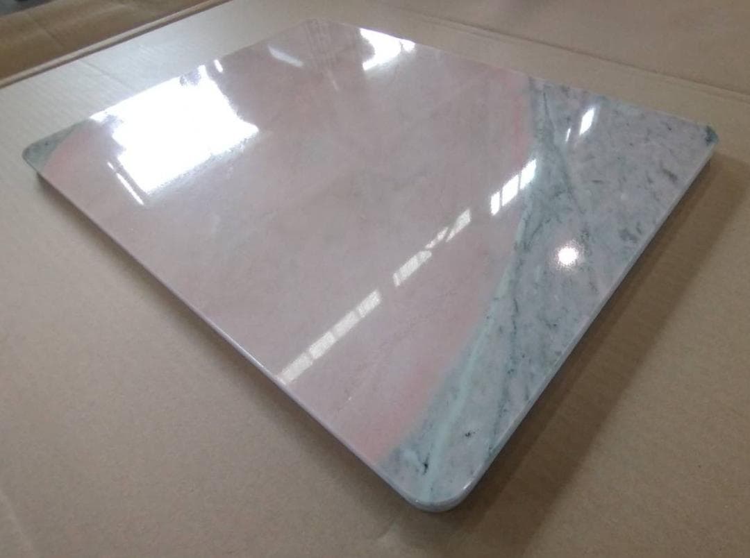 【pel】天然大理石　のし台　530×385 Ｒ● 新品 ●特価●送料無料