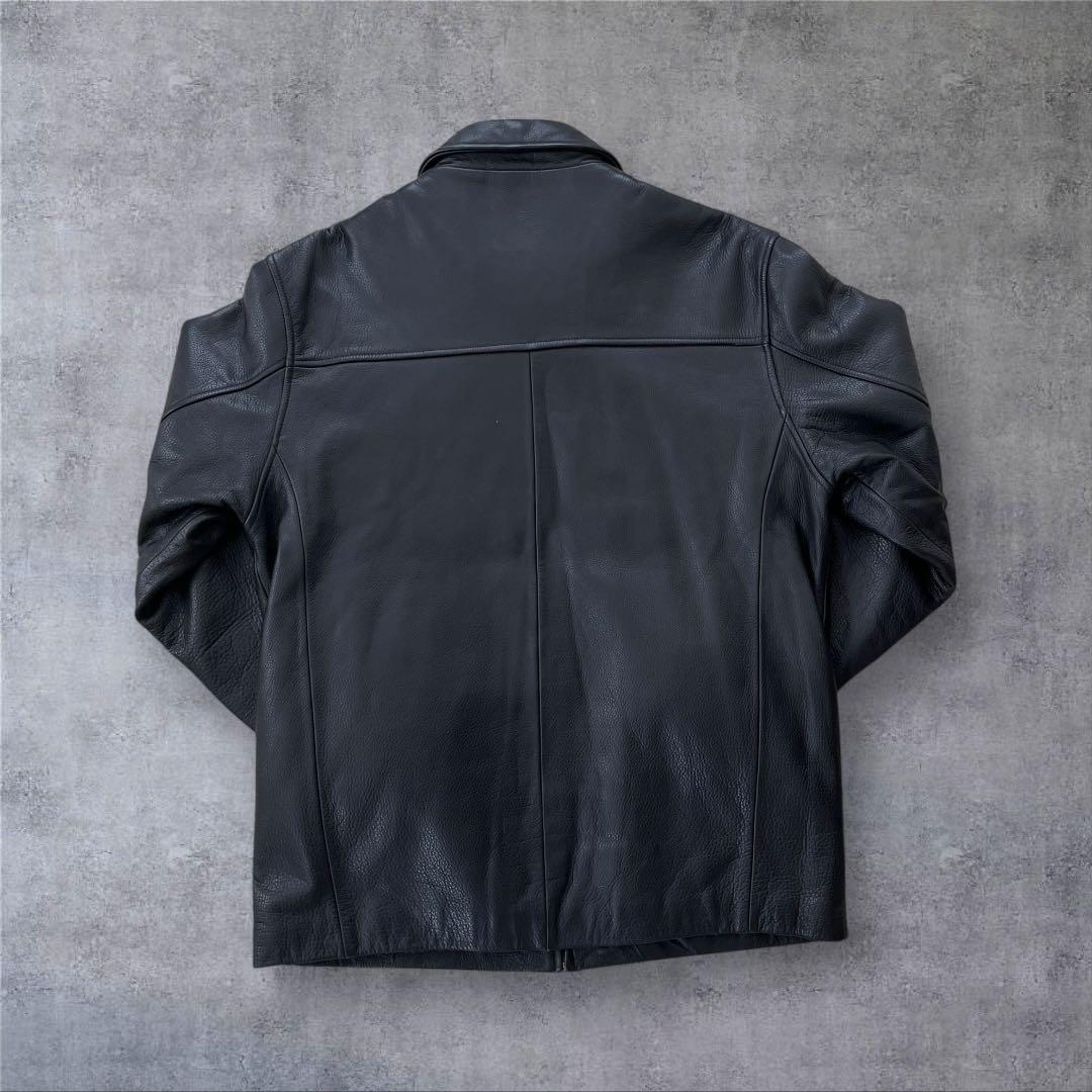 ST JOHN'S BAY LEATHER JACKET古着セントジョンズベイ