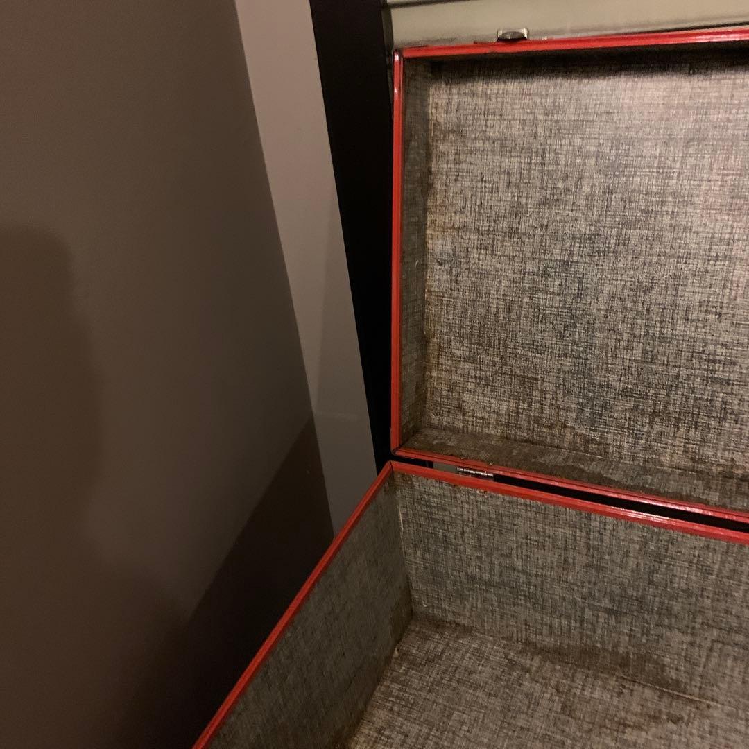 1970’sヴィンテージスチールサーフェイストランク　収納　インテリア　レトロ