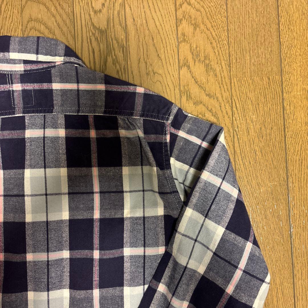 POST O'ALLS ポストオーバーオールズ ネルシャツ サイズS 美品