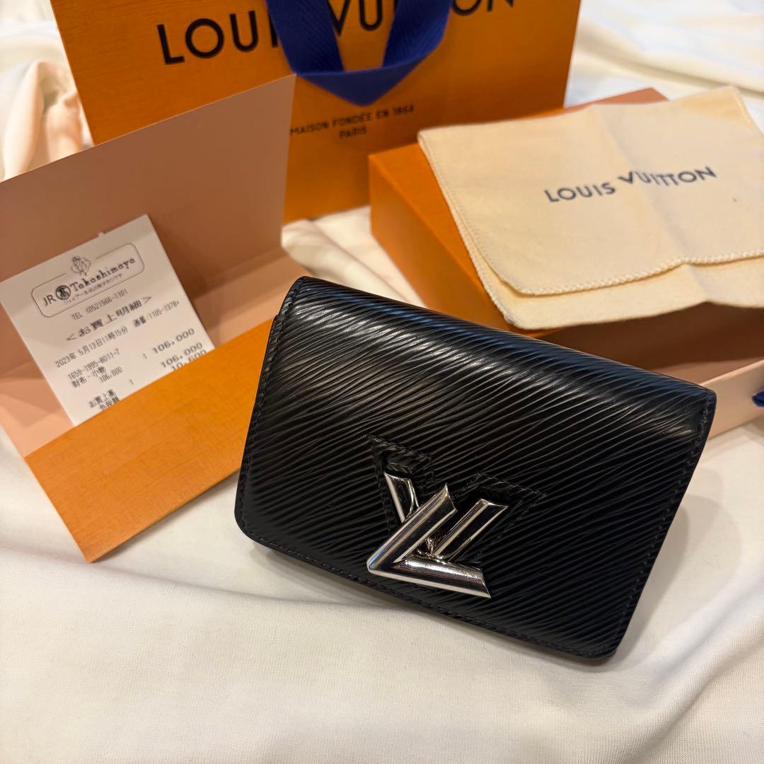 LOUIS VUITTON ポルトフォイユ・ツイスト コンパクト 三つ折り財布
