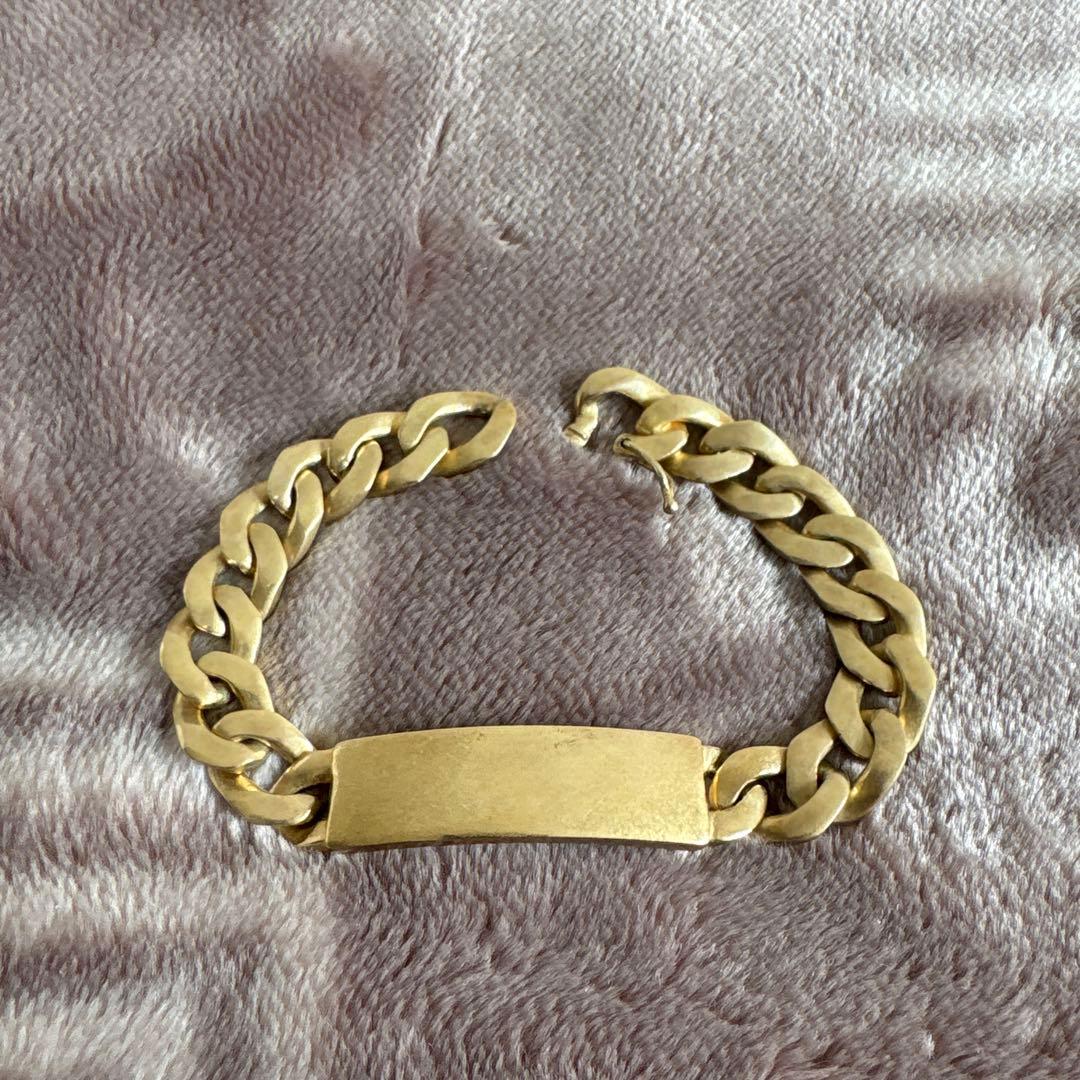 マルジェラ　ゴールドチェーンブレスレット