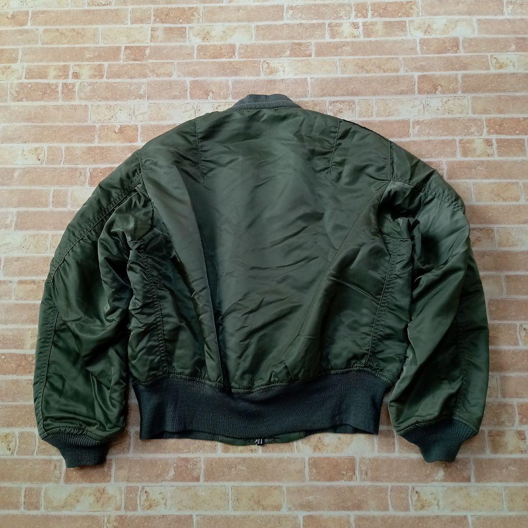 ALPHA INDUSTRIES　フライトジャケット　USA製　MA-1短丈　M