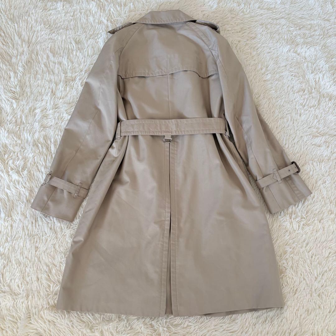 アクアスキュータム　トレンチコート　ウールライナー付　2way ベルト　サイズ8