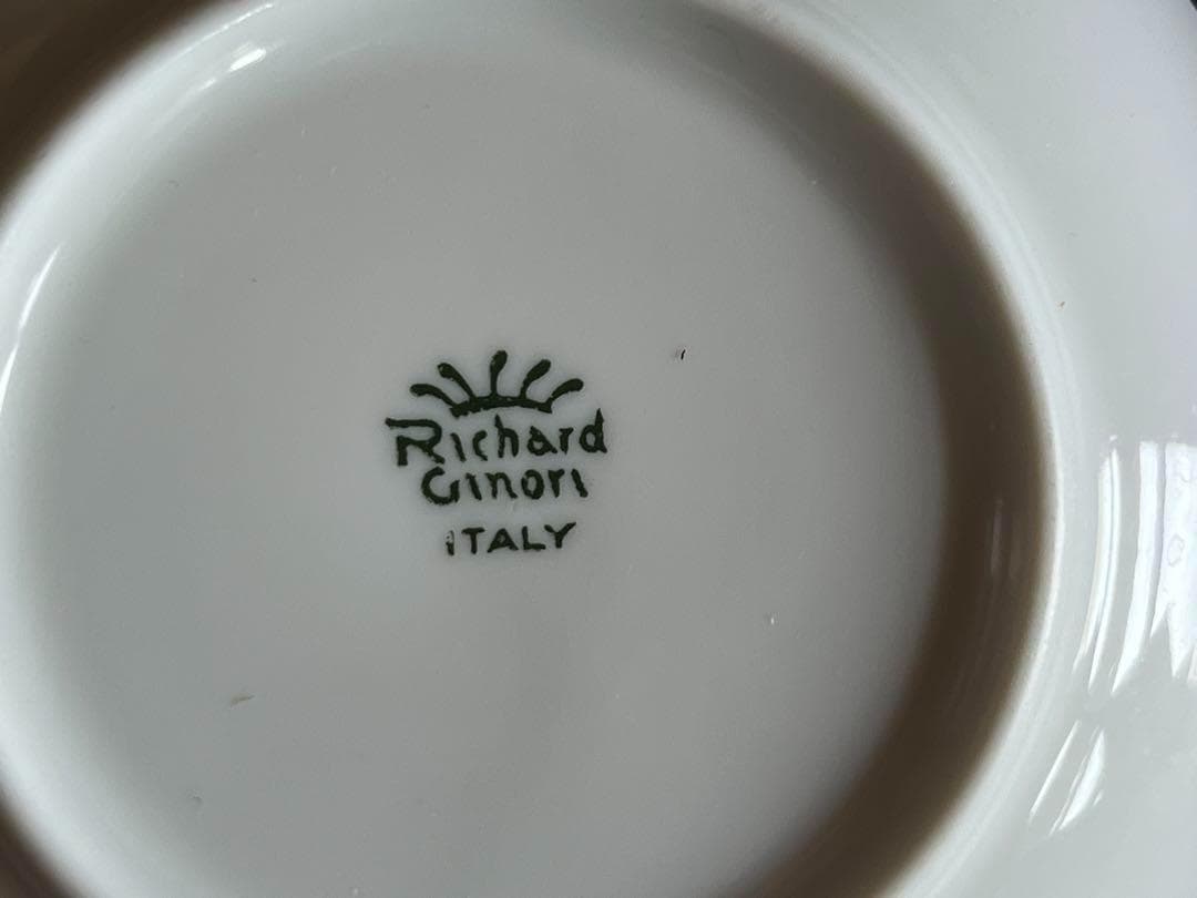 nefer様：リチャードジノリ　プレート　２種６点