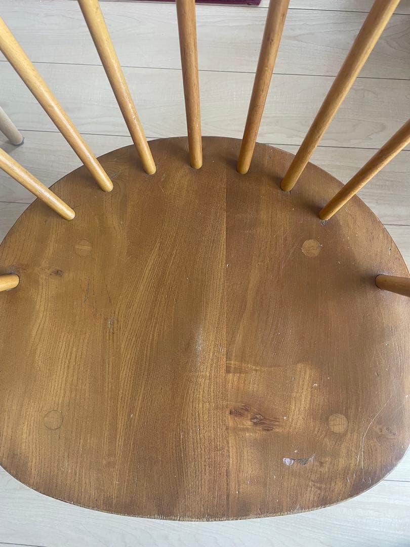 アーコール ERCOL スモーカーズ　カウホーン　　チェア　ローチェア