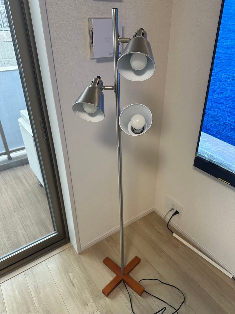 フロアスタンド シルバー