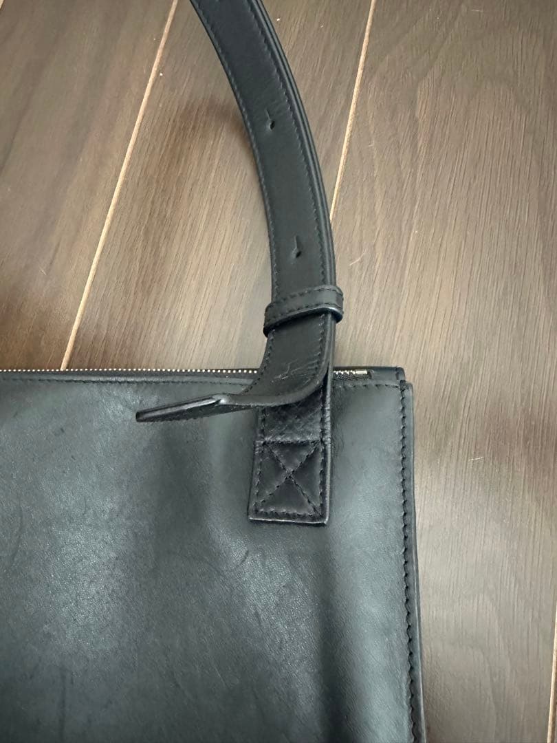 2855 LOEWE ロエベ ガセットフラット メッセンジャー ショルダー