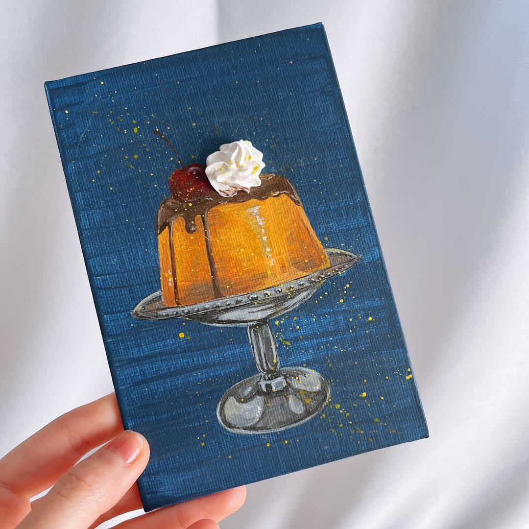 プリン 喫茶店 アート レトロ