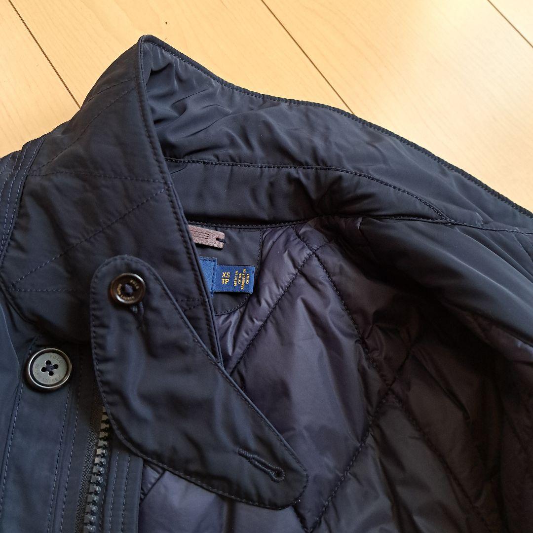 POLO RALPH LAUREN ネイビー ジャケットコート中綿入り。