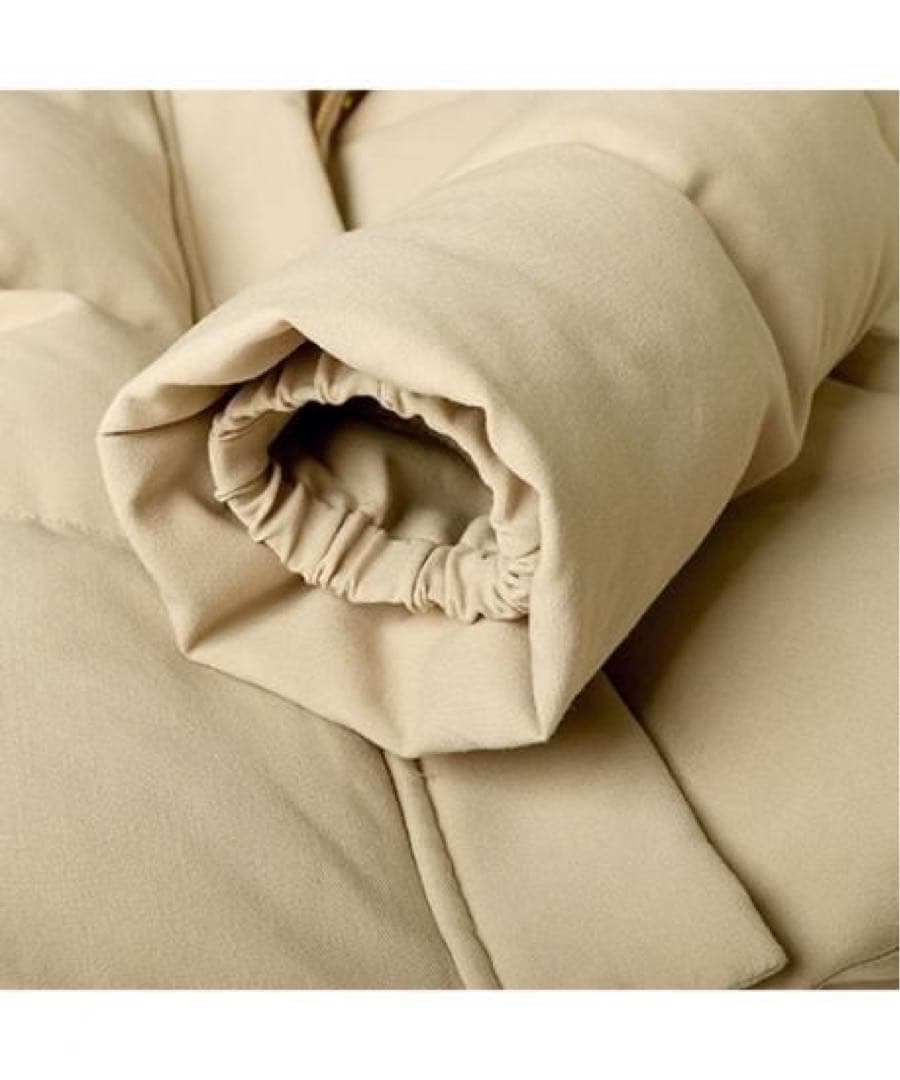 美品 大きいサイズ ルイルエブティック リボン ダウンコート