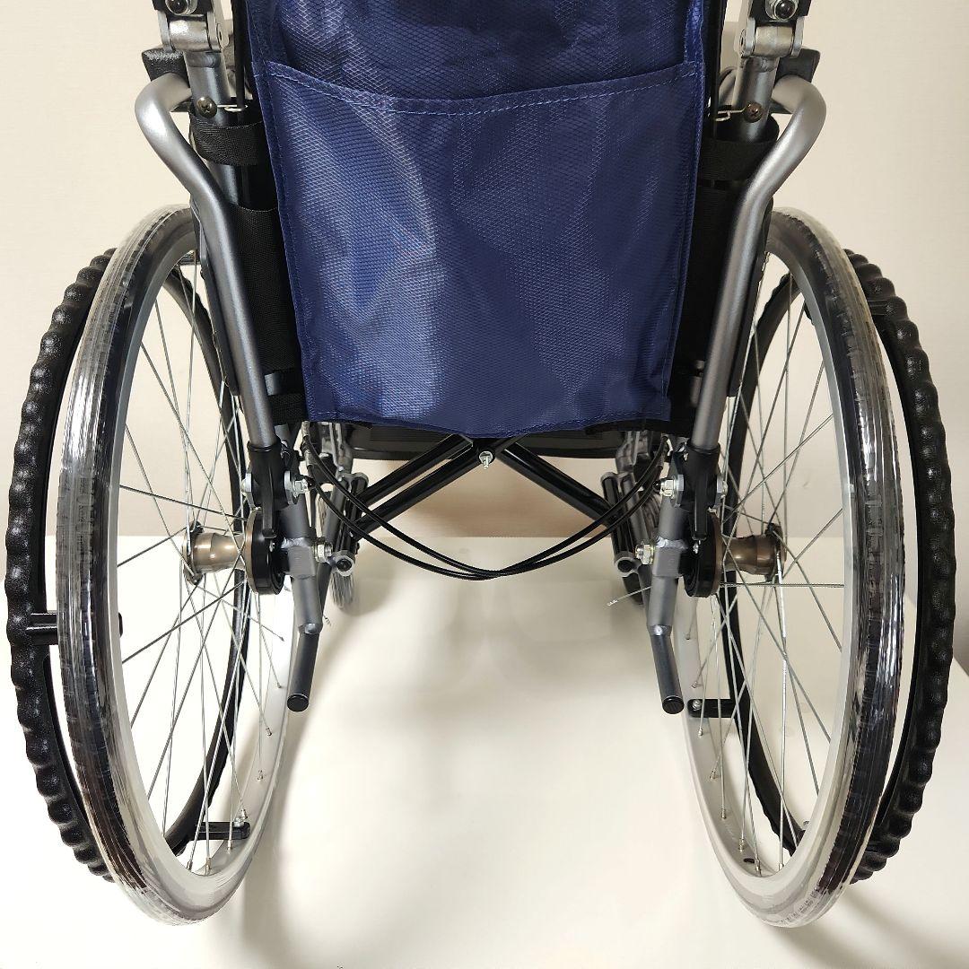 Miki　自走用　超軽量コンパクト　ノーパンクタイヤ　車椅子　CRT-7