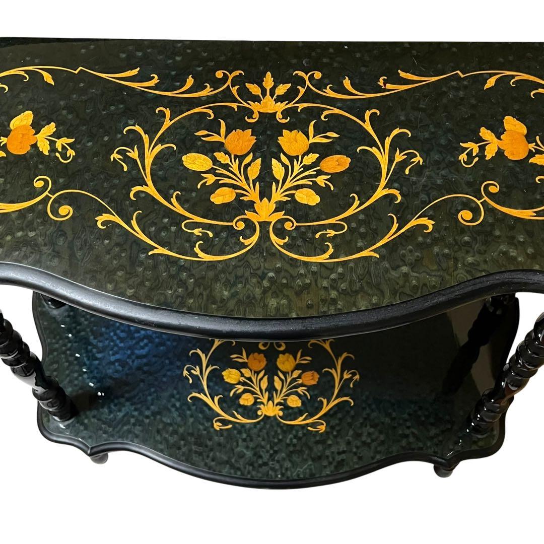 【良品】 Demain ドマン　コンソールテーブル サイドテーブル