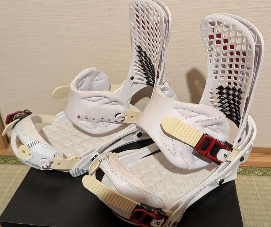 Burton GENESIS 2013 スノーボード ビンディング ホワイト