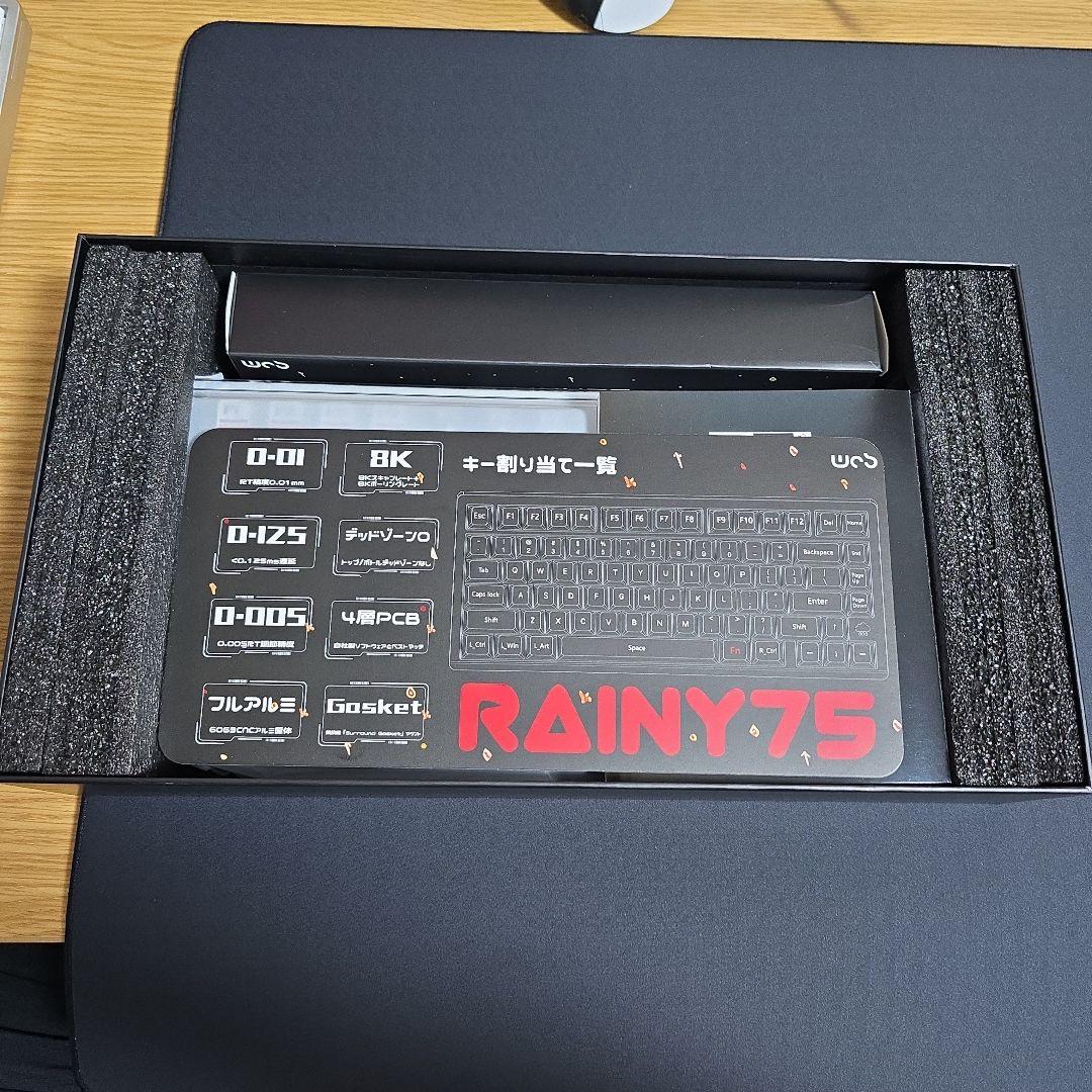 【期間限定価格】WOBKEY Rainy75 RT Pro