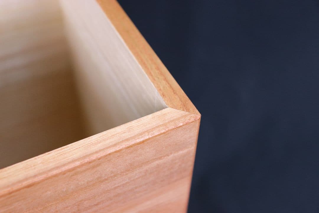 galbo◎【桐米びつ10キロ用】柿渋塗り桐米びつ　10キロ用　コシヒカリ