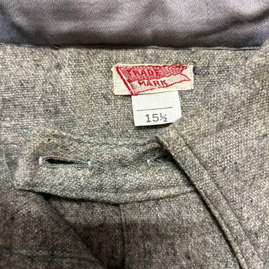 ニ*キ様 vintage 30s チンスト ワークシャツ deadstock ビ