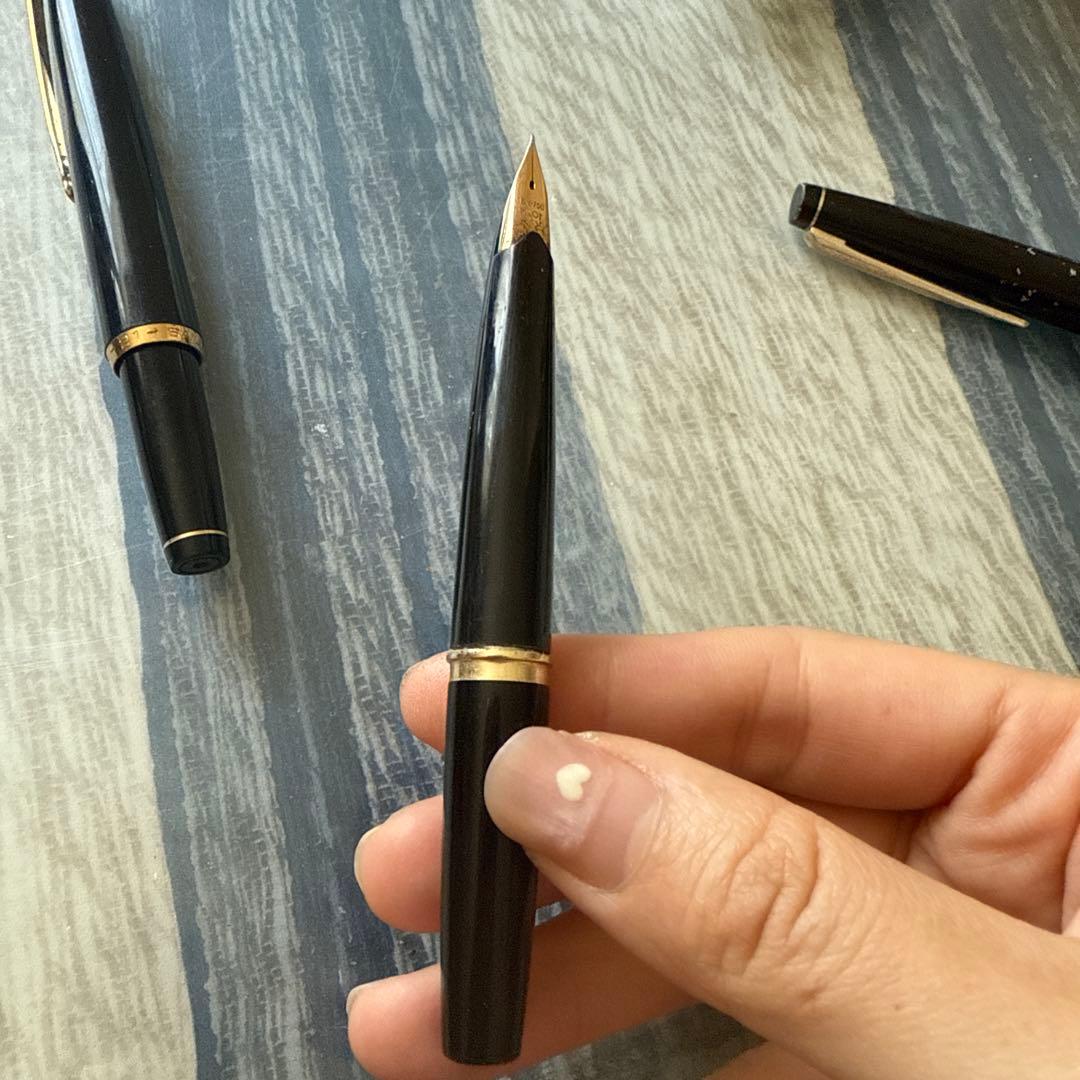 sailor セーラーペン先21kとPilot ペン先18k 万年筆2本