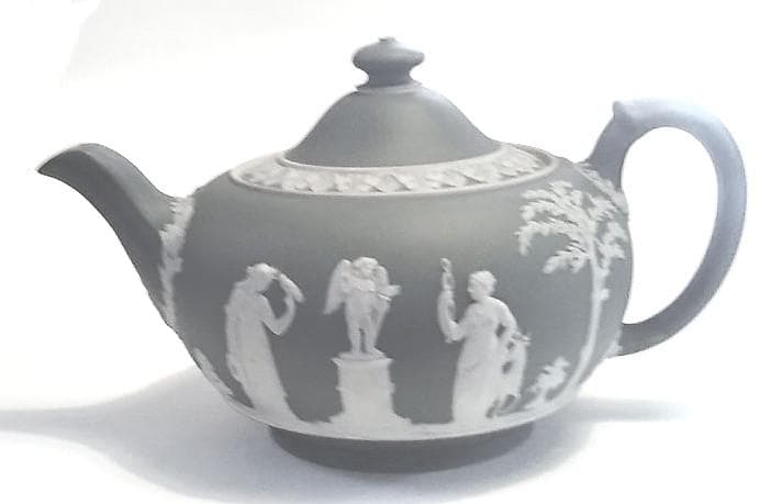 ウェッジウッド ジャスパー・ウェア ティーポット アンティーク