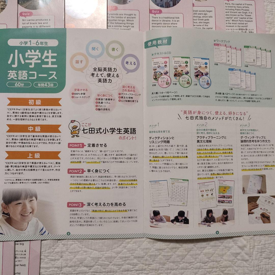 Shichida English for Life 教材セット 幼児　小学生