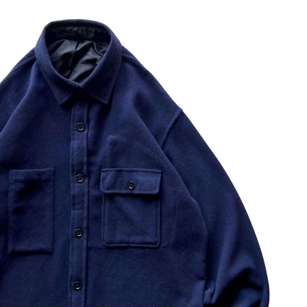 【美品】GoldwinゴールドウィンDurable Wool Shirt/ M