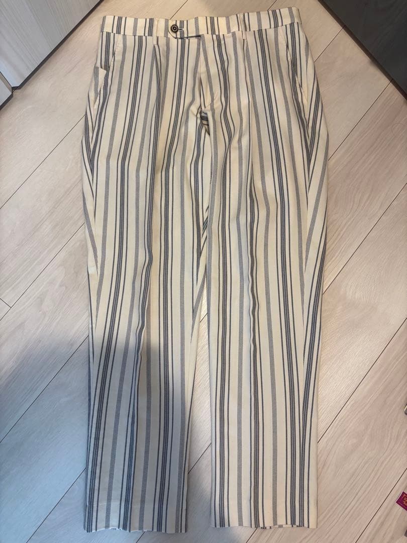 【新品未使用】ベルウィッチストライプパンツ　46