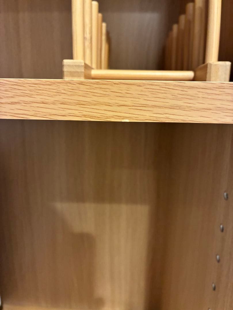 木製カップボード・オーク材 88cm幅