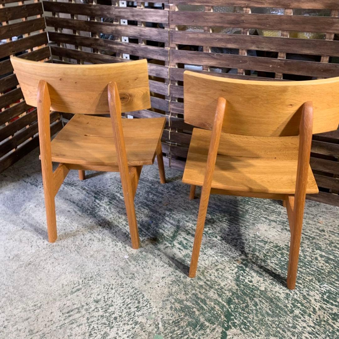 I366\" 現状品 karimoku/飛騨産業 ダイニングセット 4点