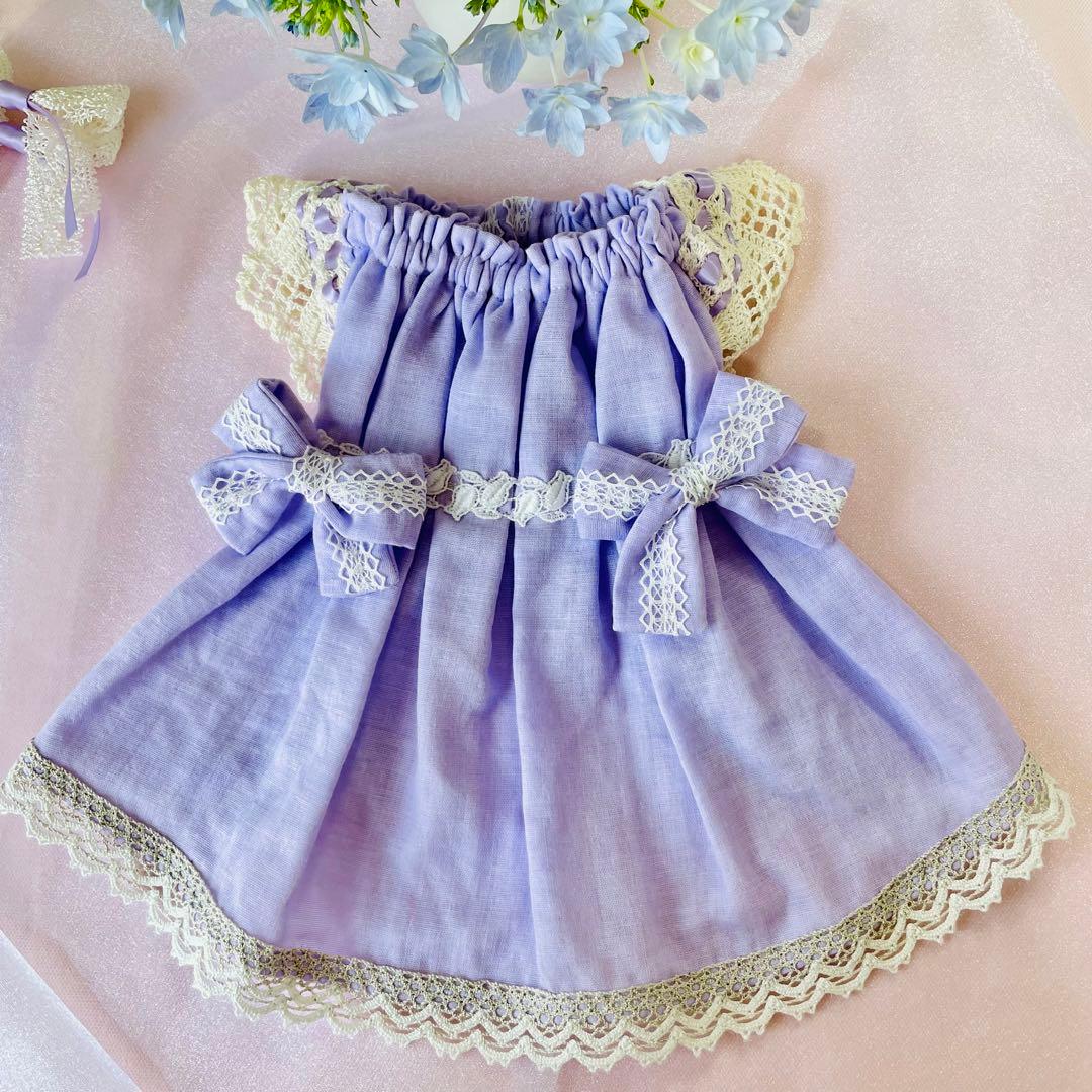 ライラックのワンピース　オーダーページ　犬服　ハンドメイド　∞TuTu∞