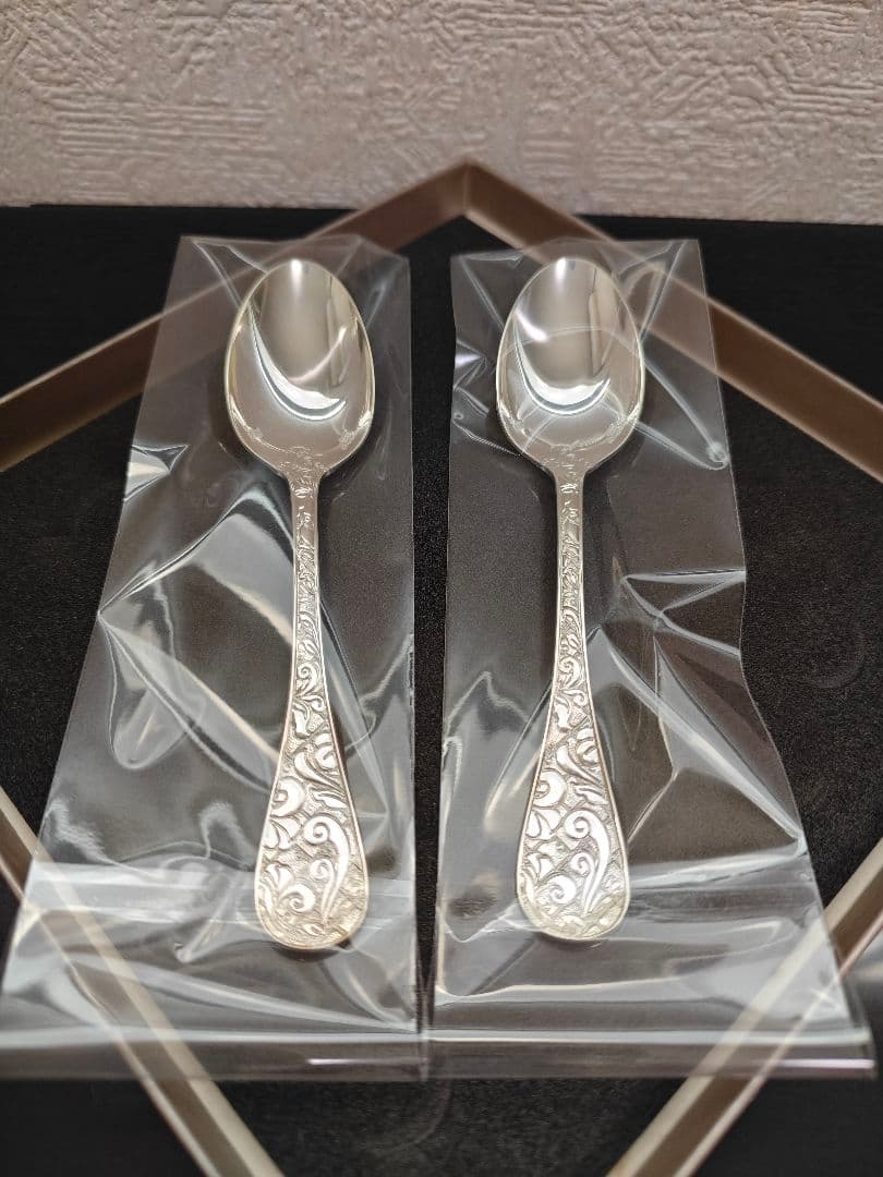☆希少☆美品 クリストフル ジャルダンエデン スプーン 2本セット③