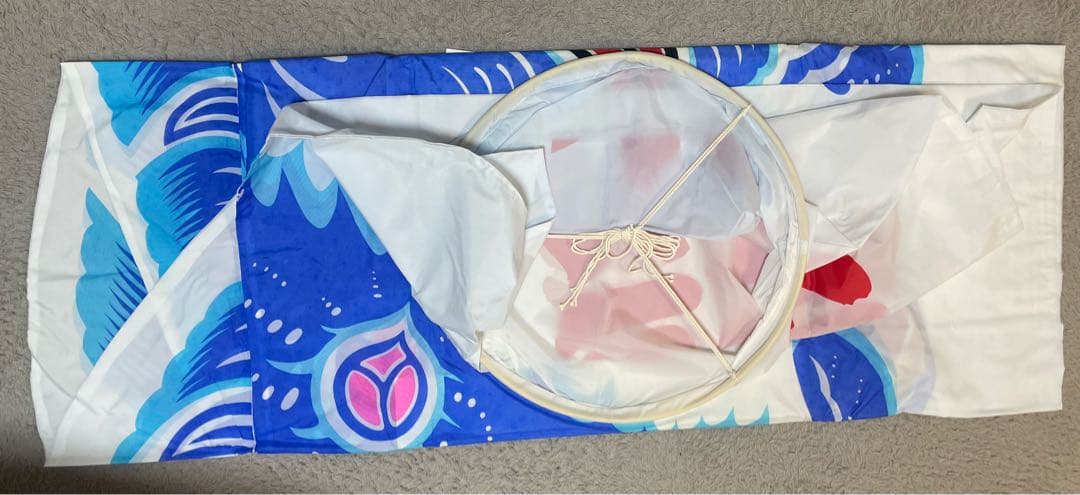 新品　7m 鯉のぼり 祝　青　旭化成