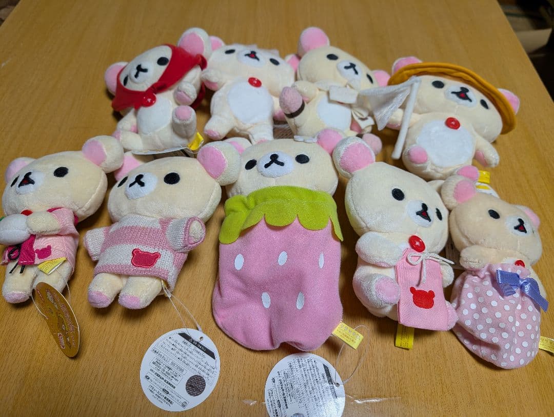 【多少汚れあり】コリラックマぬいぐるみまとめ売り9体