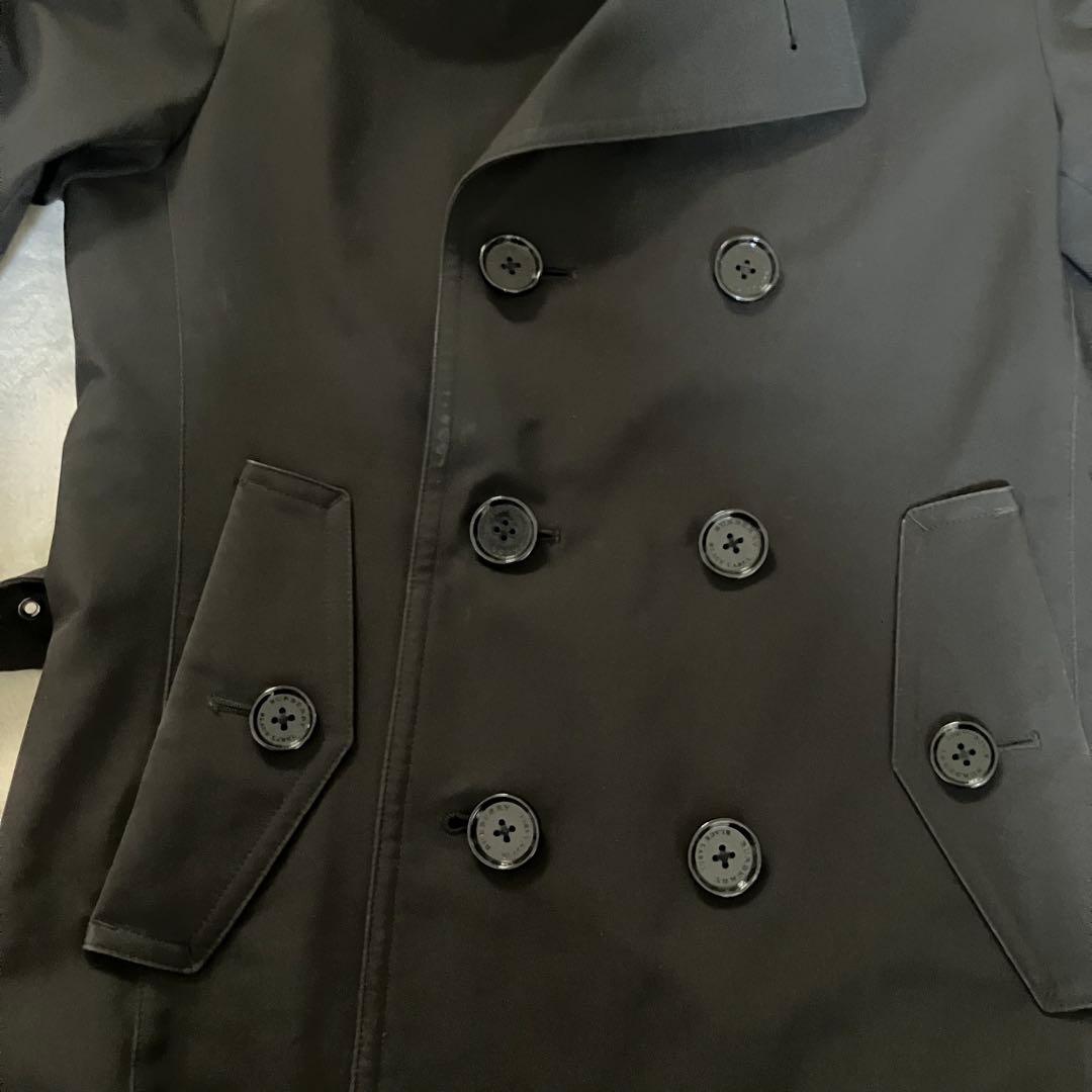 バーバリーブラックレーベル　トレンチコート　ライナー付　　ベルト　黒　S