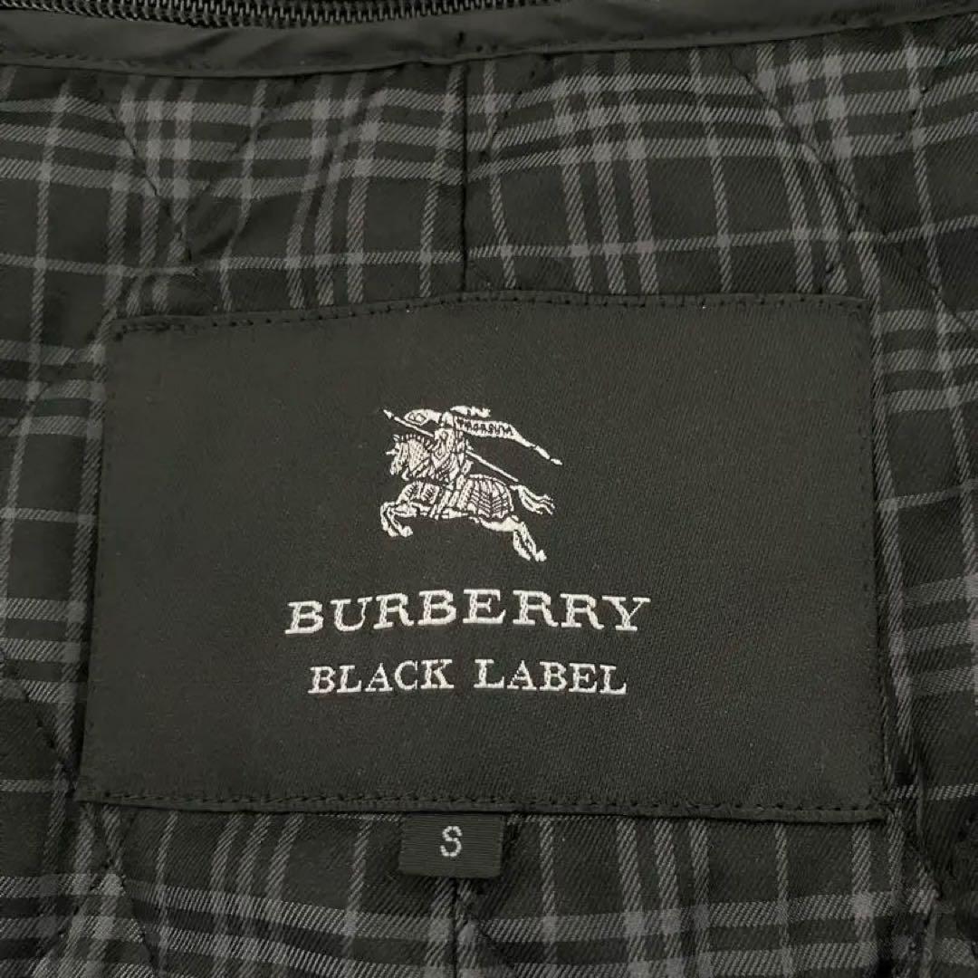 バーバリーブラックレーベル　トレンチコート　ライナー付　　ベルト　黒　S