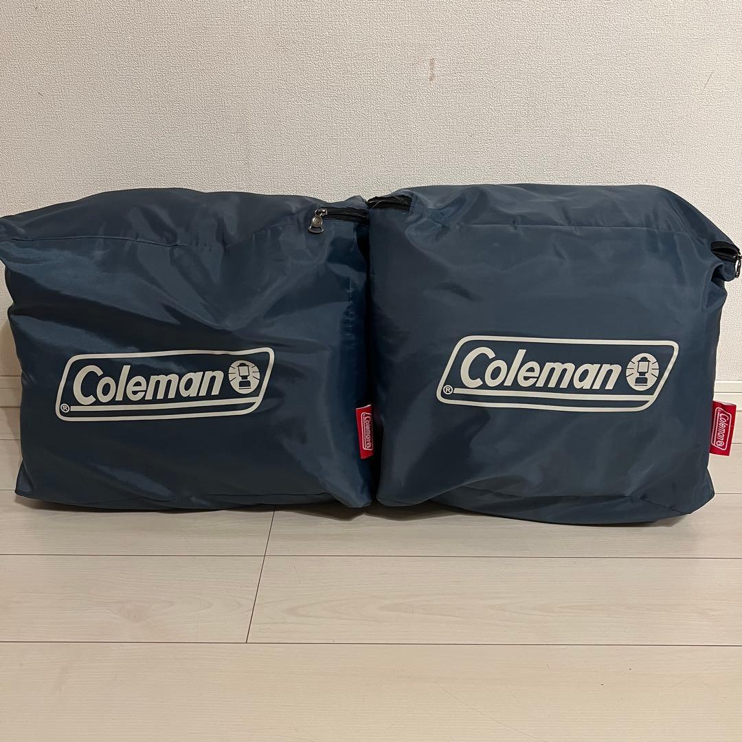 【特価】繋げられる！Coleman マルチレイヤースリーピングバッグ2セット売り