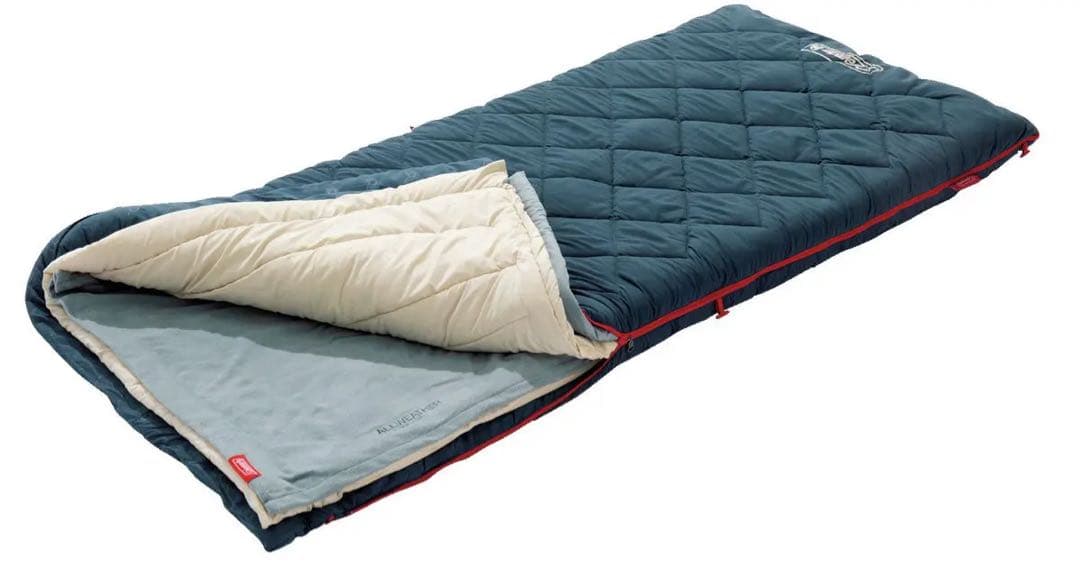 【特価】繋げられる！Coleman マルチレイヤースリーピングバッグ2セット売り