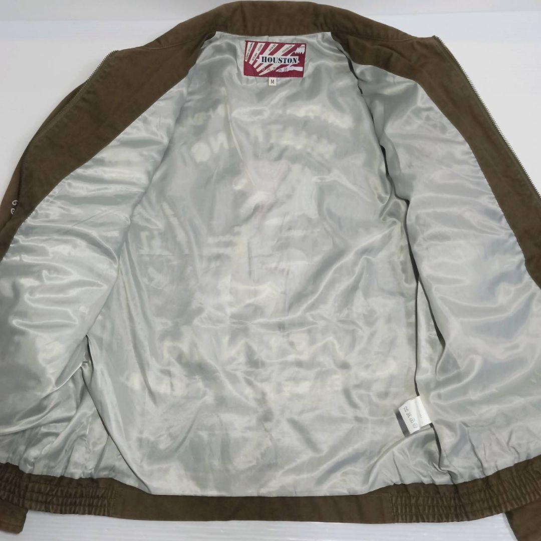 ヒューストン ベトジャン ジャンパー アウター M アメカジ ブルゾン 刺繍