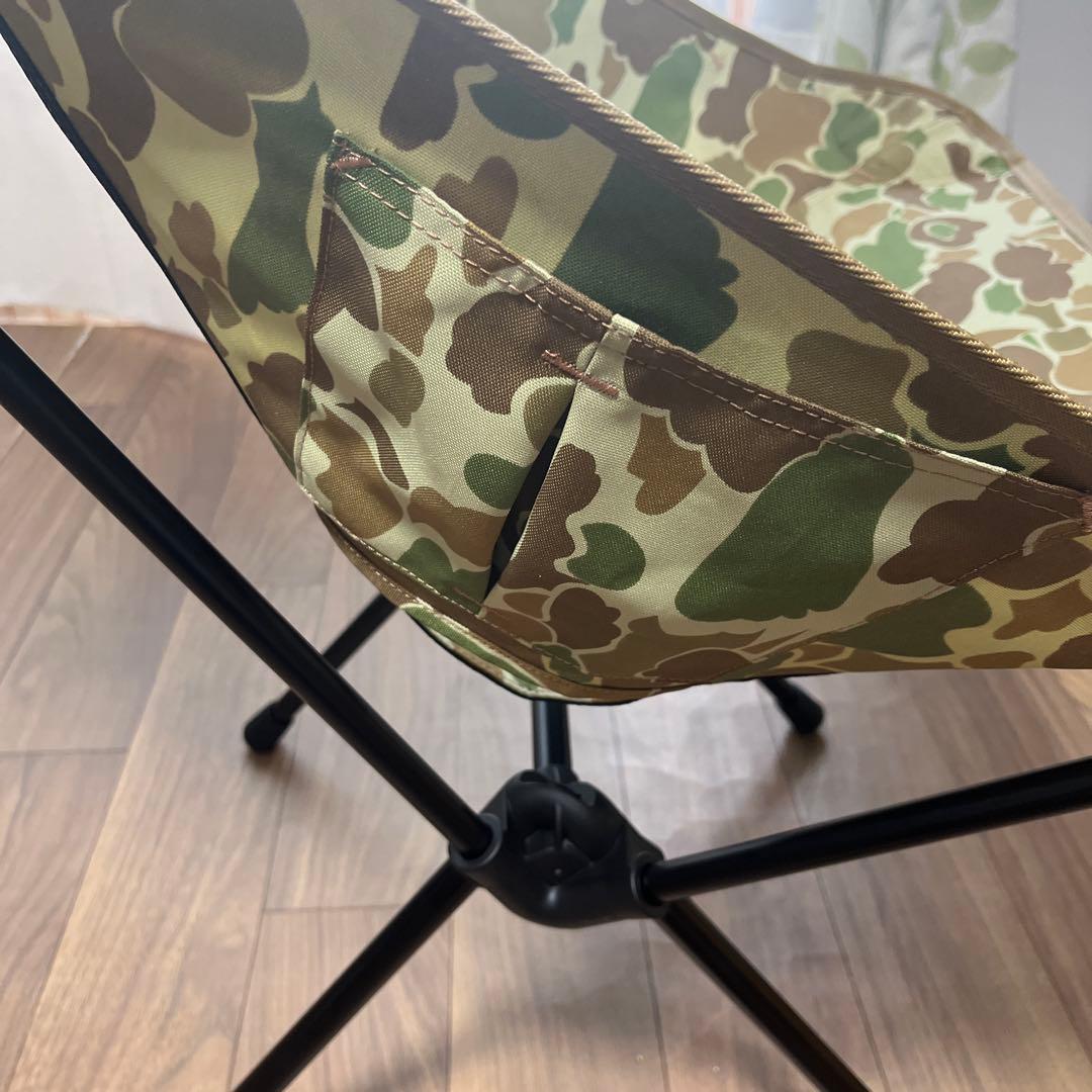 ヘリノックス　タクティカルサンセットチェア　ダックハンターカモ