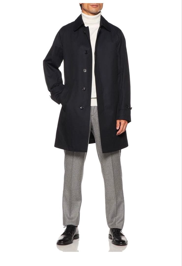 BARNEY'S NEW YORK ステンカラーコート 黒