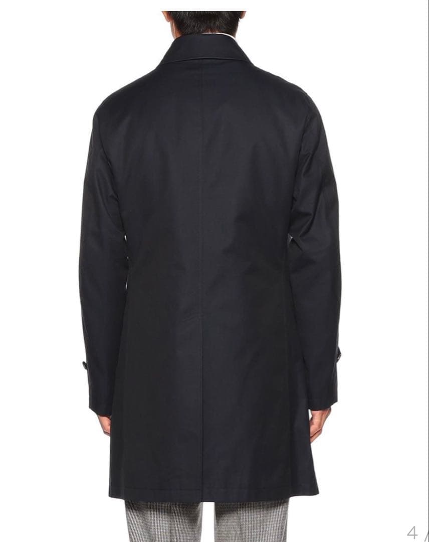 BARNEY'S NEW YORK ステンカラーコート 黒