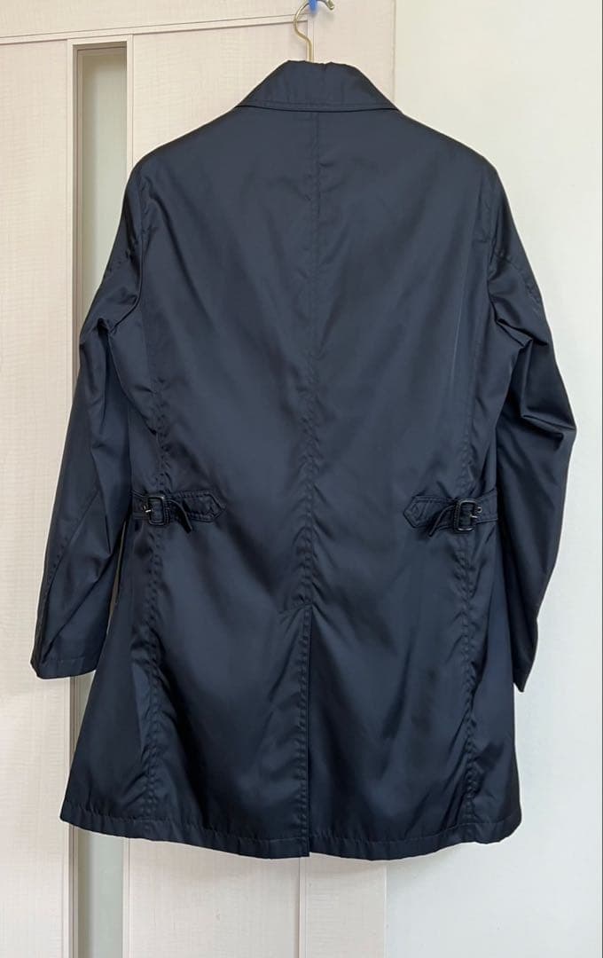 BARNEY'S NEW YORK ステンカラーコート 黒