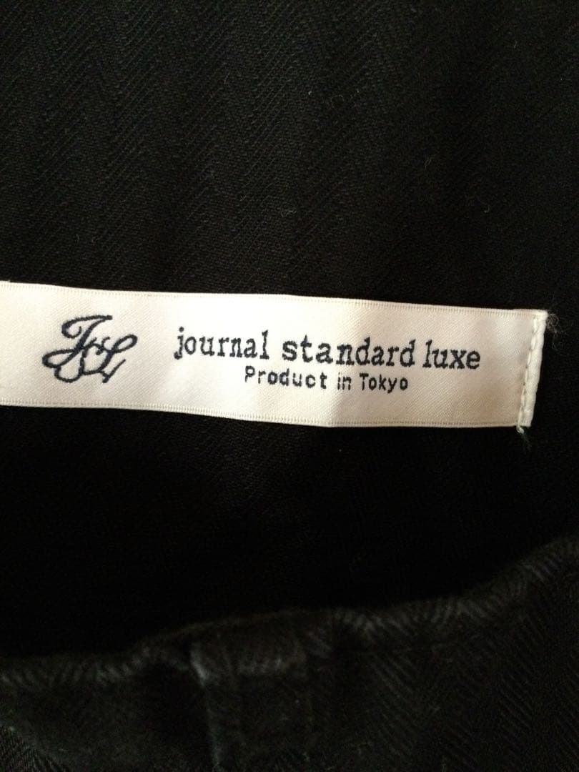 ★新品☆ ジャーナルスタンダードluxe ヴィンテージヘリンボンオーバーオール黒
