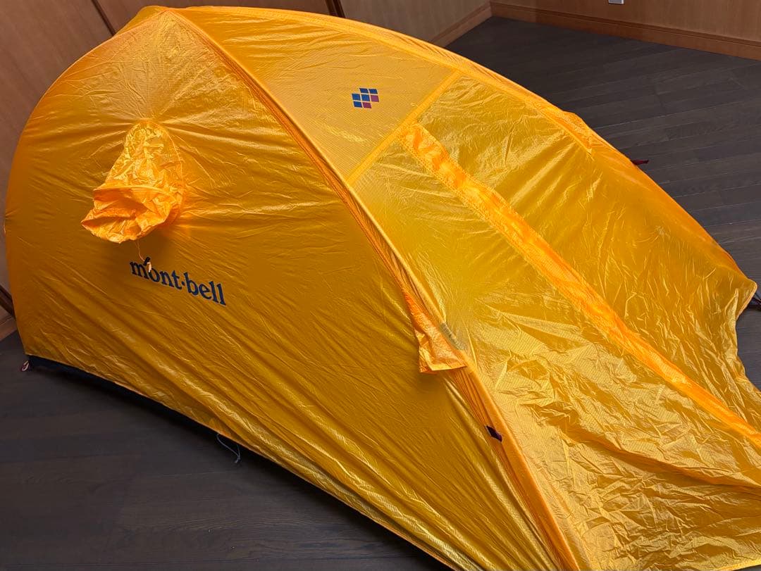 モンベル mont-bell ステラリッジテント1 純正アンダーシート付き