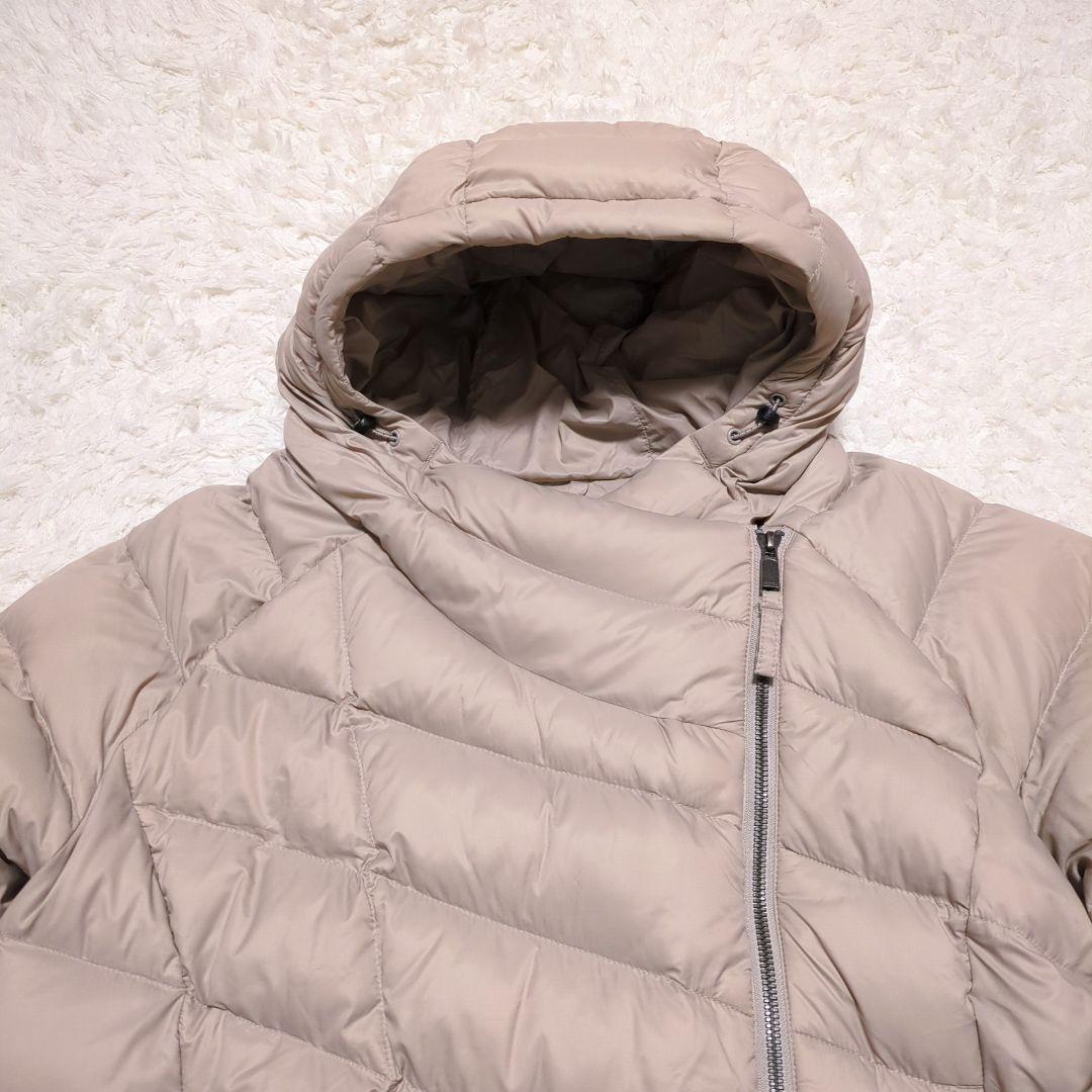 L.L.Bean♦バウンドレス ダウン パファー ジャケット ロゴ ベージュ M
