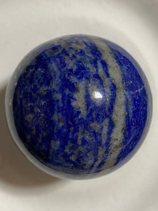 ラピスラズリ　丸玉　185g 49mm